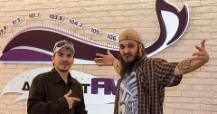 BBoy Амир приходил в гости на DFM Томск