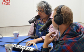 Сhris Сain и Алексей Пыстин на Радио JAZZ в Томске