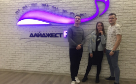 Язев и Медведев (КВНщики) на Юмор FM Томск