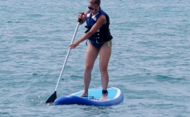Елена Галех. Stand Up Paddle Surfing 